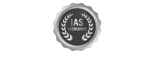  Логотип The International Accreditation Service (IAS)